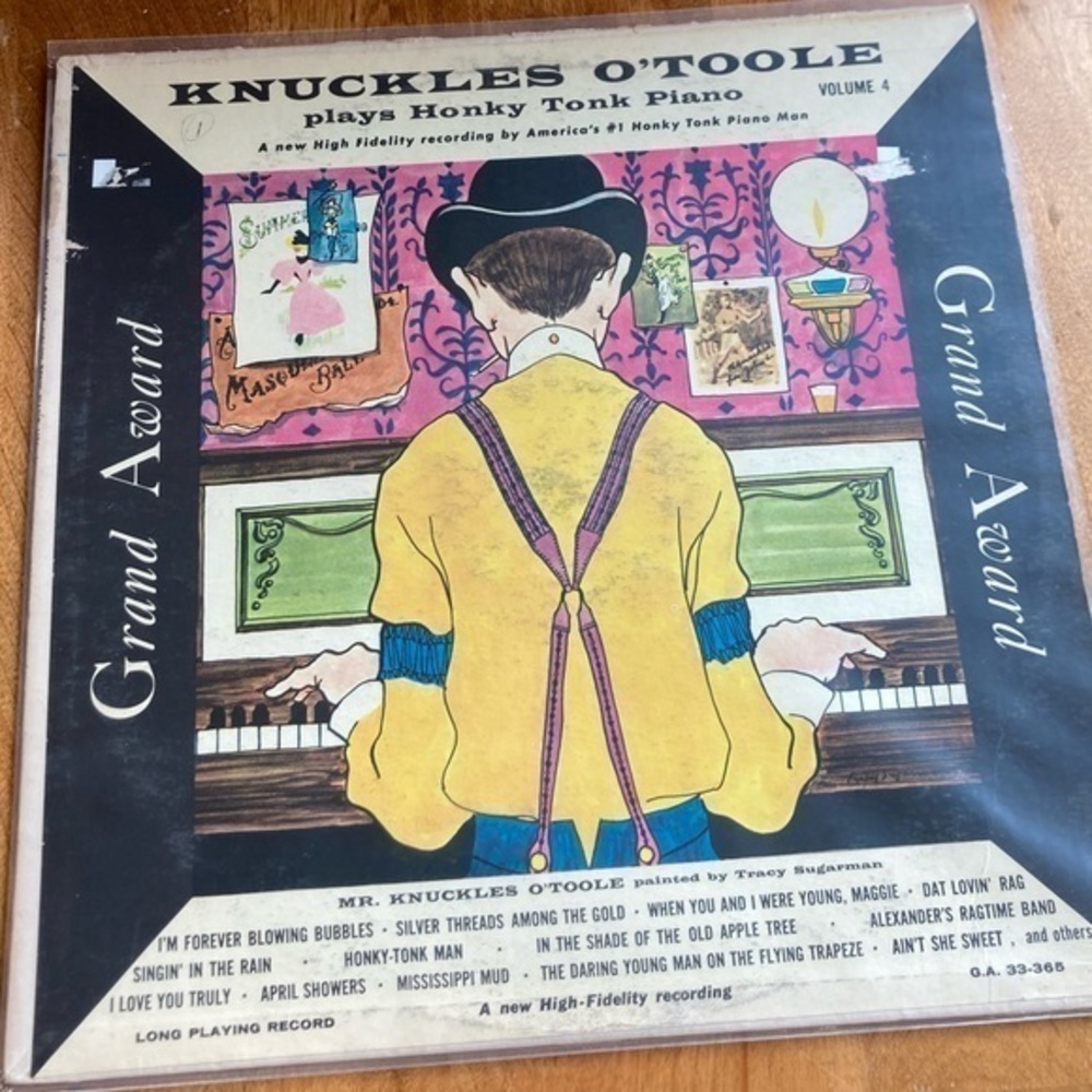 Knuckles O’Toole Plays Honky Tonk Piano